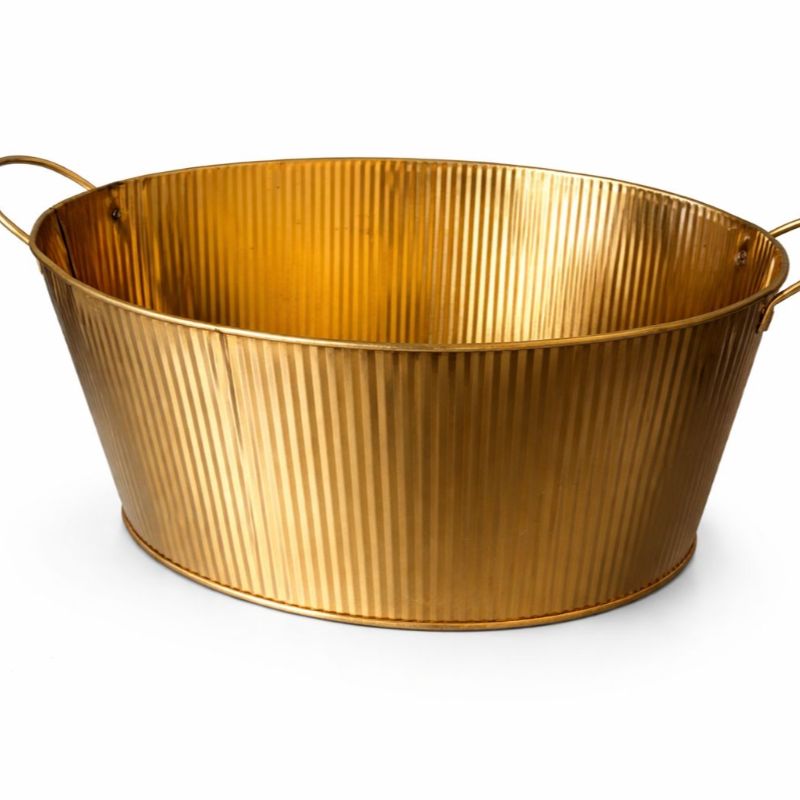 Glasette ovale oro