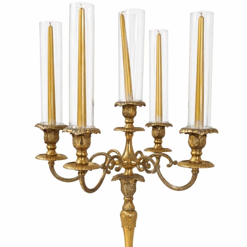 Candelabro oro 7 candele