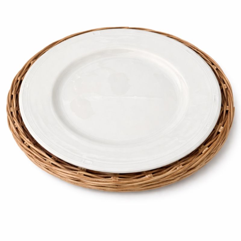 Piatto porcellana bianco GINORI