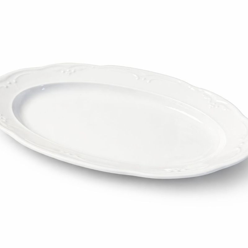 Piatto centrotavola ovale Ginori