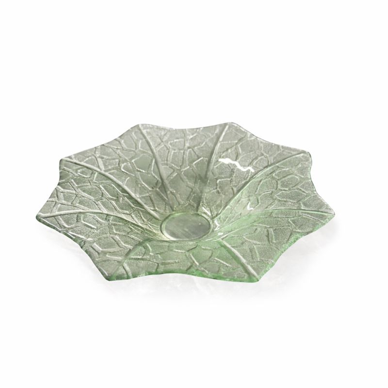 Fondina foglia centrotavola verde