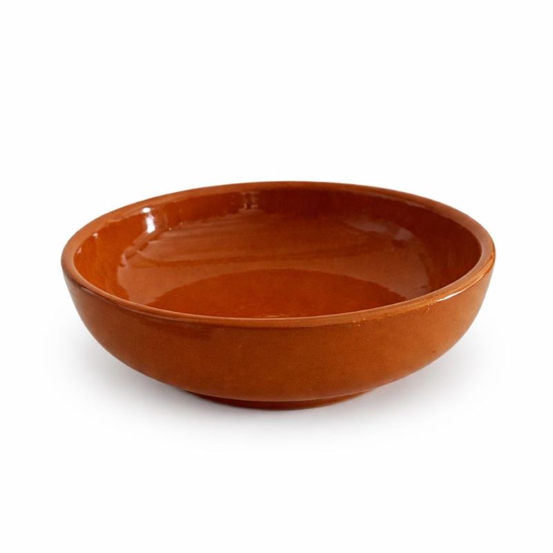 Piatto fondo terracotta