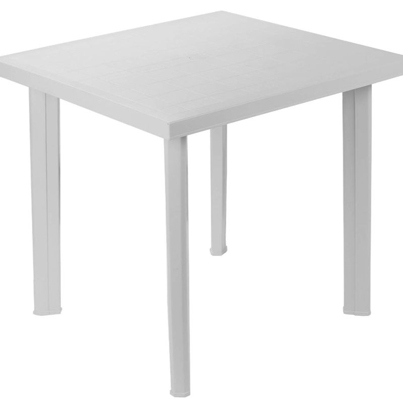 Tavoli quadrati plastica